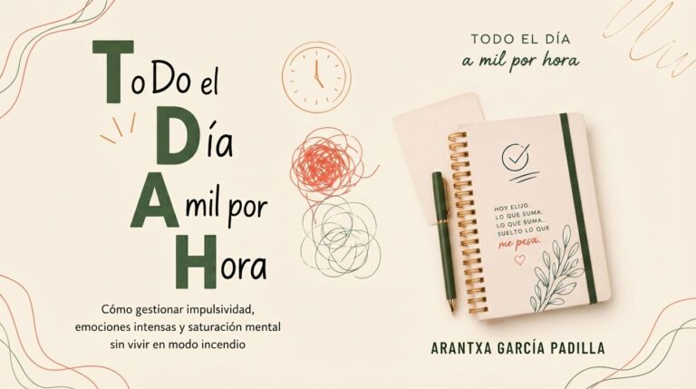 Todo el día a mil por hora y Planner Anticaos para TDAH adulto